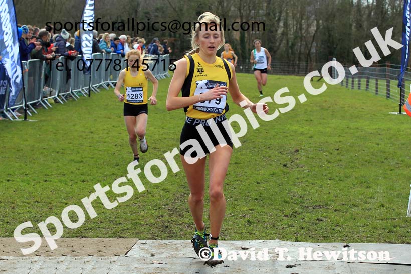 Senior Womens 2022 CAU Inter Counties Cross Country, Prestwold Hall, Loughborough.  Photo: David T. Hewitson/Sports for All Pics